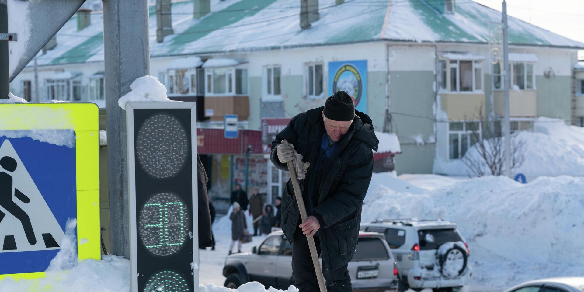 Последствия снегопада в Петропавловске-Камчатском - ИноСМИ, 1920, 25.01.2026