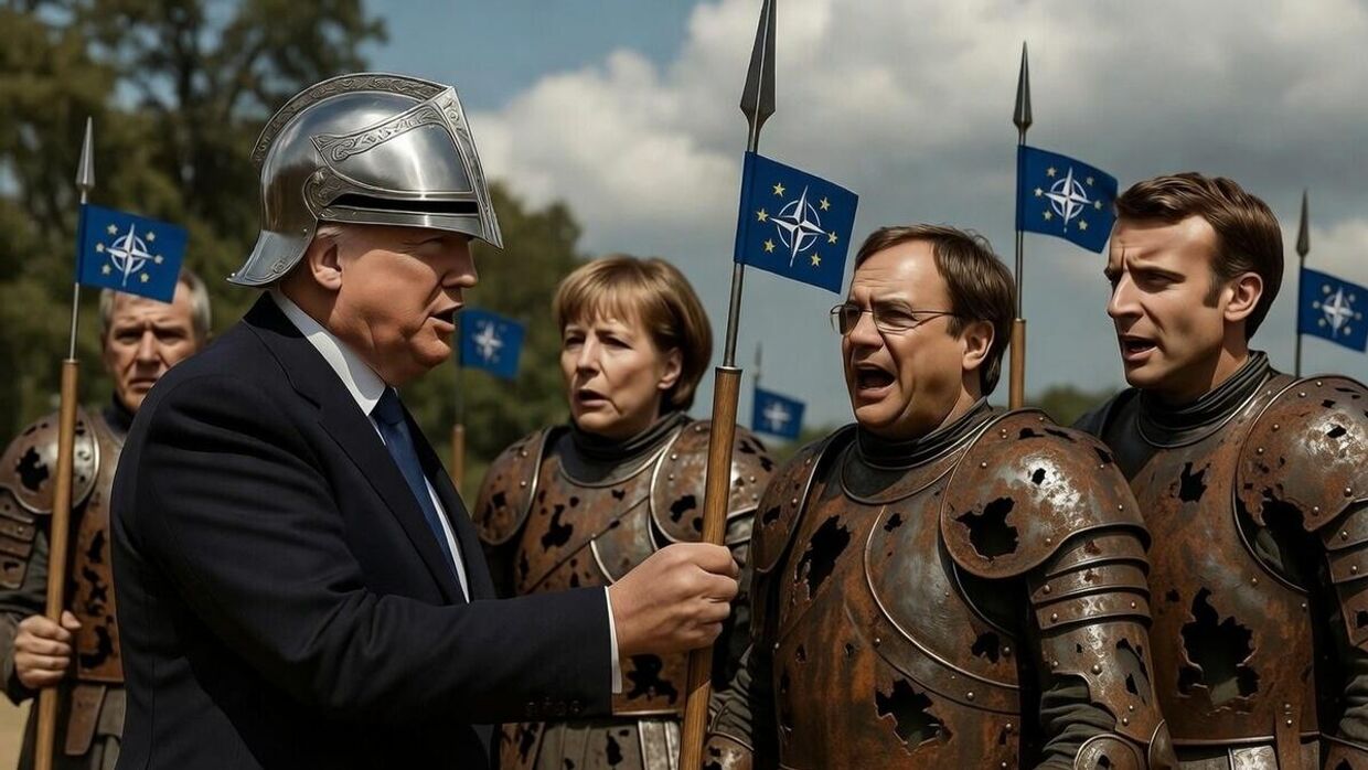 Америка пробуждает воинственный дух Европы