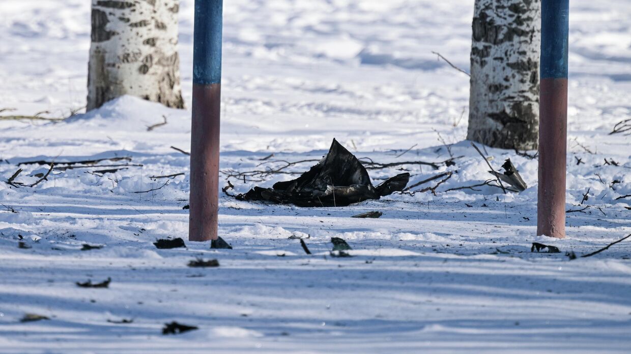 Обломки БПЛА ВСУ
