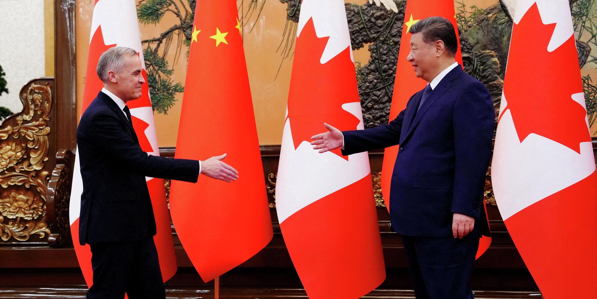 Премьер-министр Канады Марк Карни и председатель КНР Си Цзиньпин - ИноСМИ, 1920, 03.02.2026