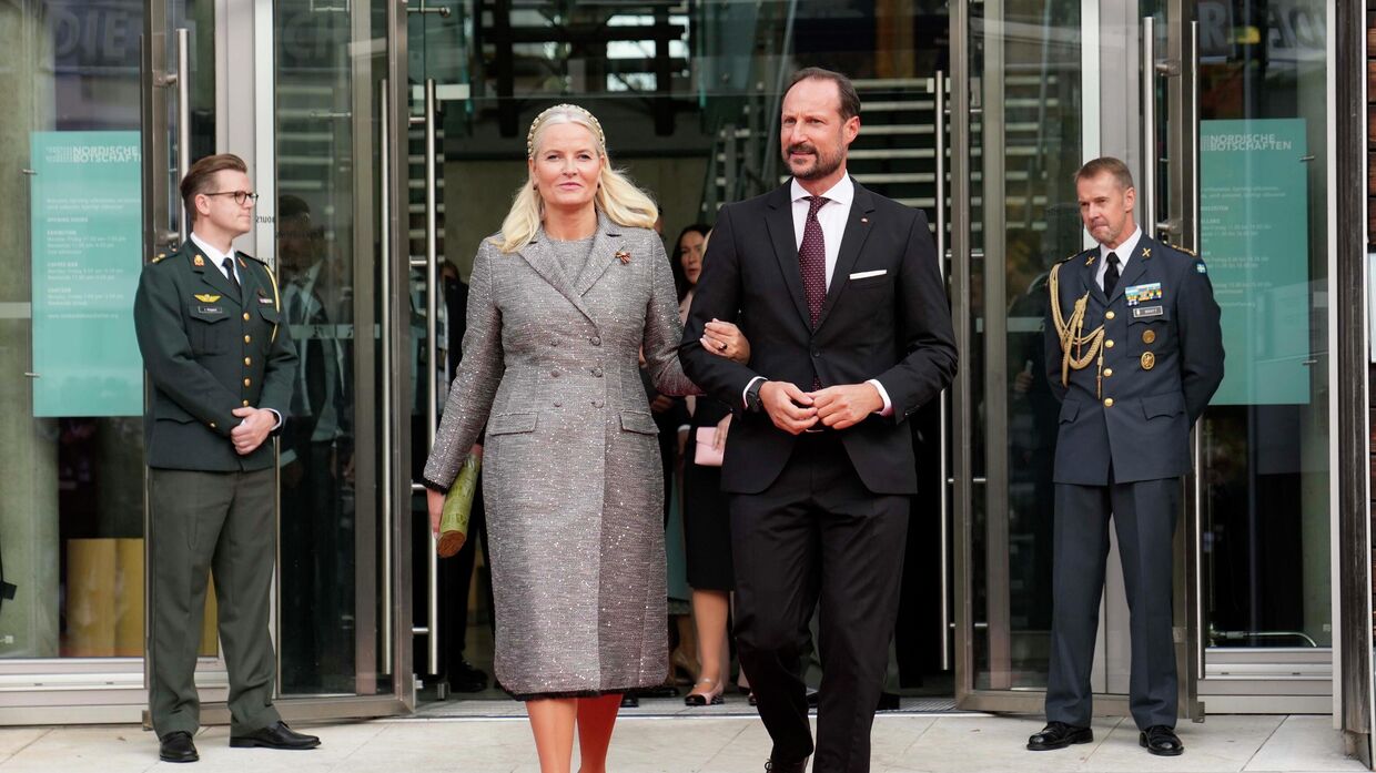 Кронпринц Норвегии Хокон и кронпринцесса Метте-Марит 