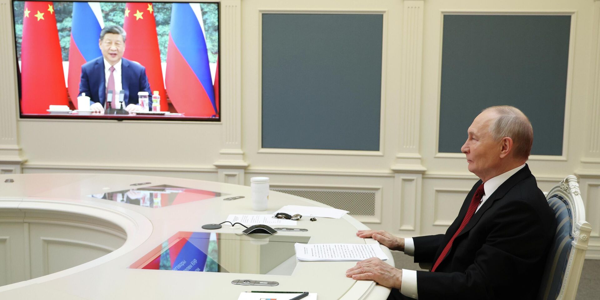 Президент Владимир Путин провел видеоконференцию с председателем КНР Си Цзиньпином - ИноСМИ, 1920, 08.02.2026