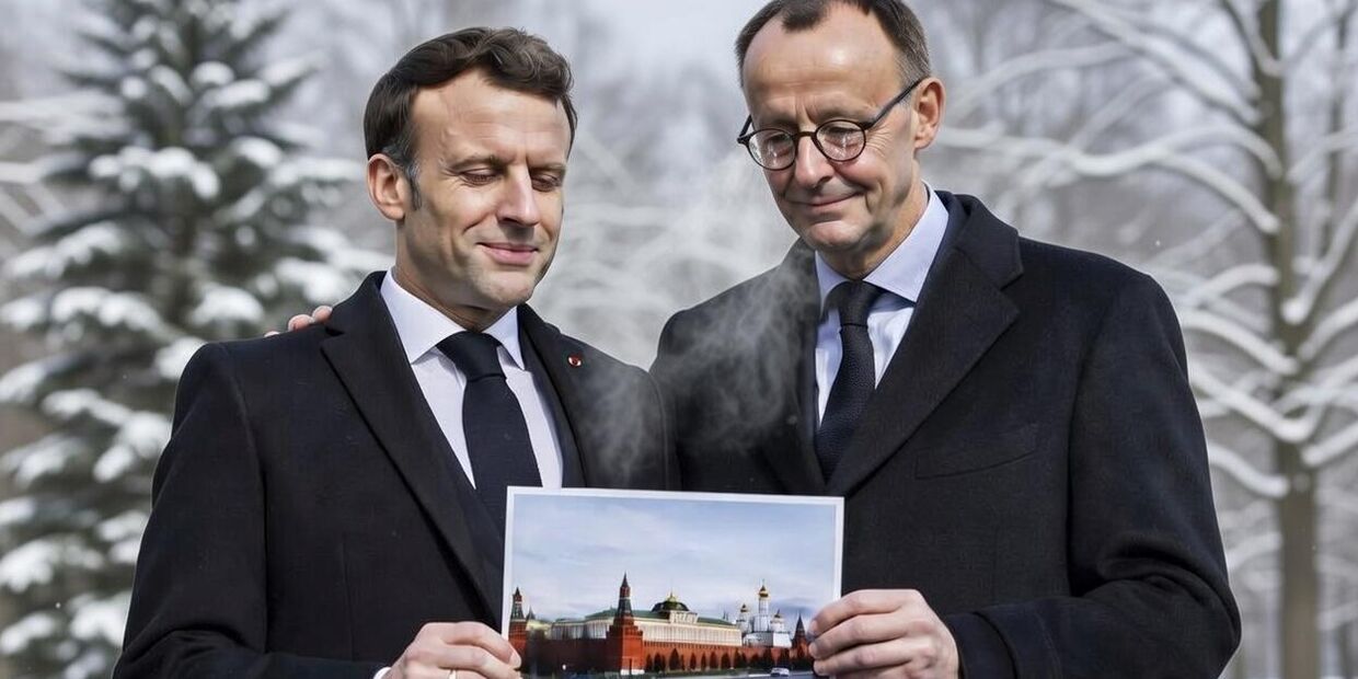 Макрон, Шольц