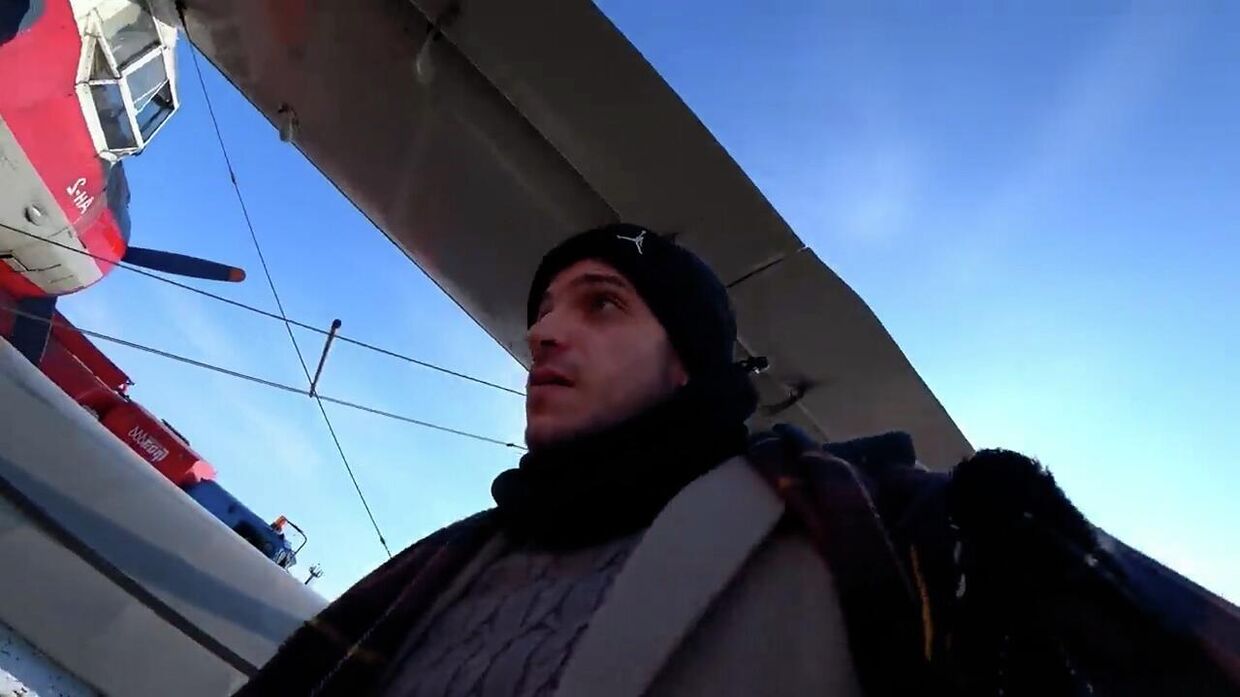 Летающий смертный приговор. Итальянец исполнил мечту детства в России