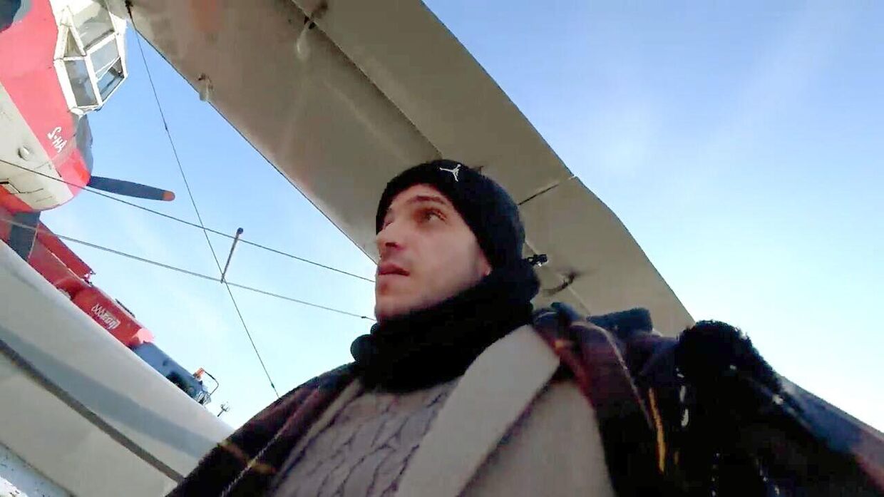 Летающий смертный приговор. Итальянец исполнил мечту детства в России