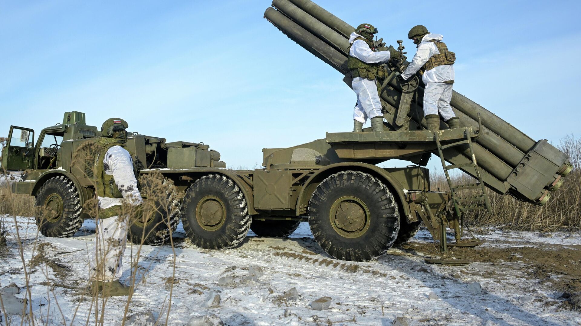 Боевая работа расчета РСЗО Ураган группировки войск Запад на Харьковском направлении - ИноСМИ, 1920, 03.03.2026