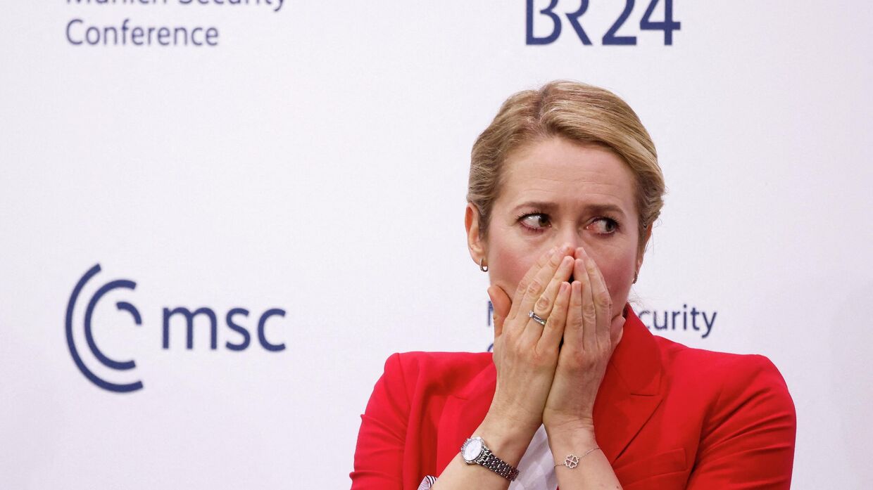 Глава дипломатии ЕС Кая Каллас на Мюнхенской конференции по безопасности