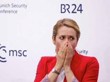 Глава дипломатии ЕС Кая Каллас на Мюнхенской конференции по безопасности