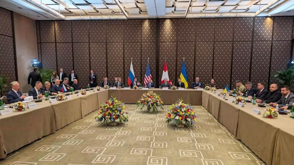 Переговоры России, США и Украины в Женеве