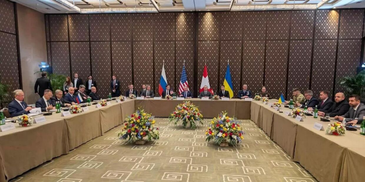 Переговоры России, США и Украины в Женеве
