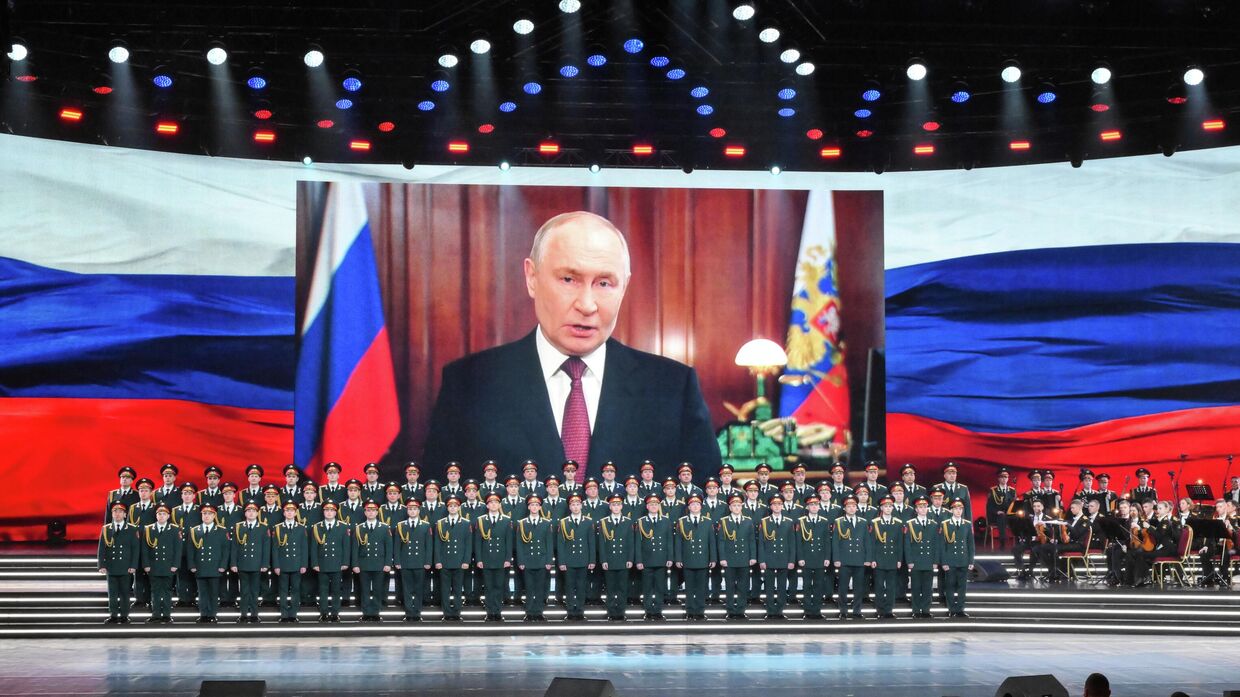 Концерт в Москве, посвященный Дню защитника Отечества