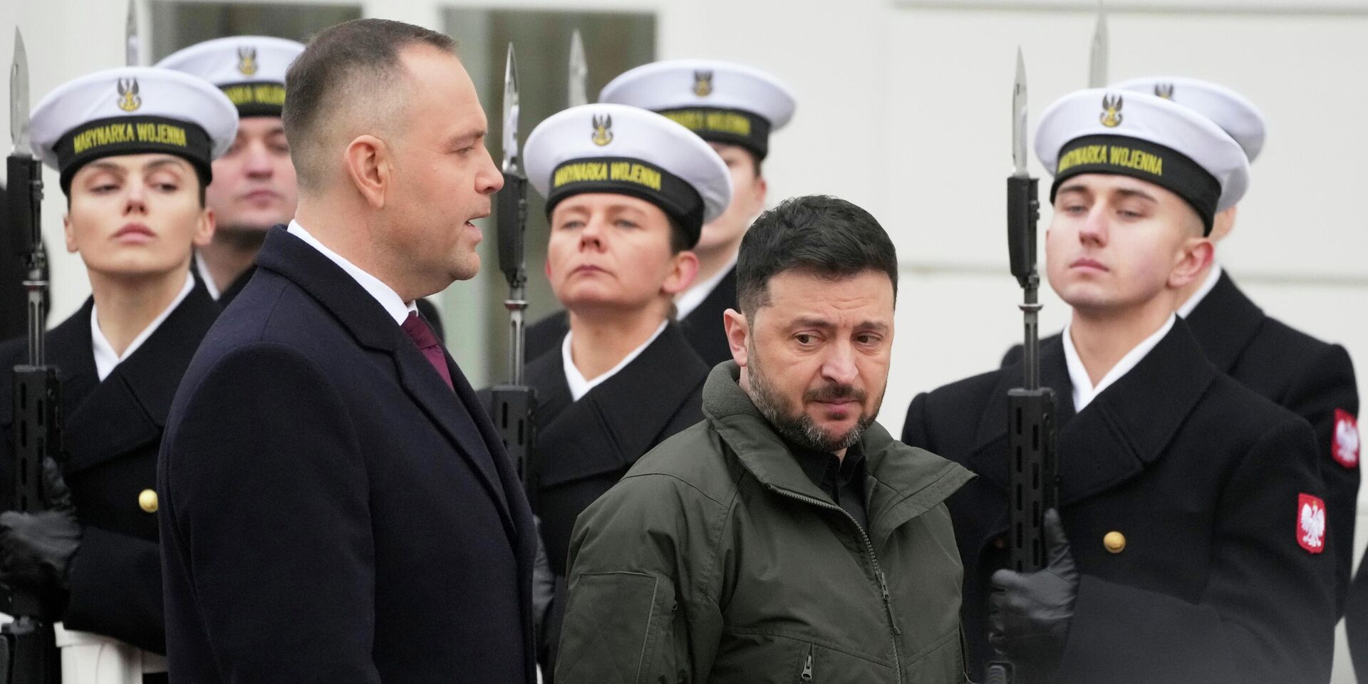 Президент Польши Кароль Навроцки и Владимир Зеленский в Варшаве, Польша - ИноСМИ, 1920, 25.02.2026