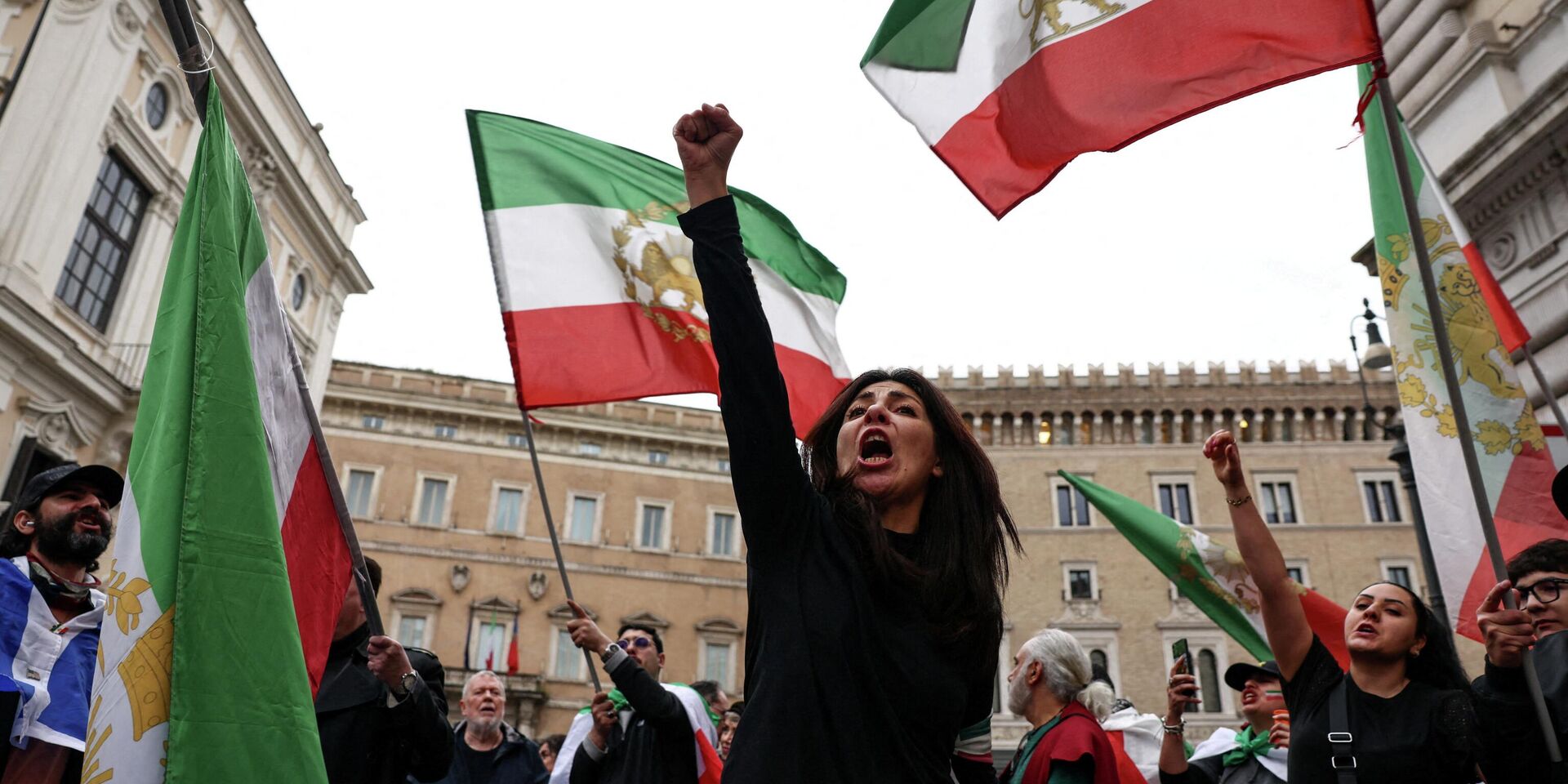 Протест против правительства Ирана в Риме - ИноСМИ, 1920, 02.03.2026