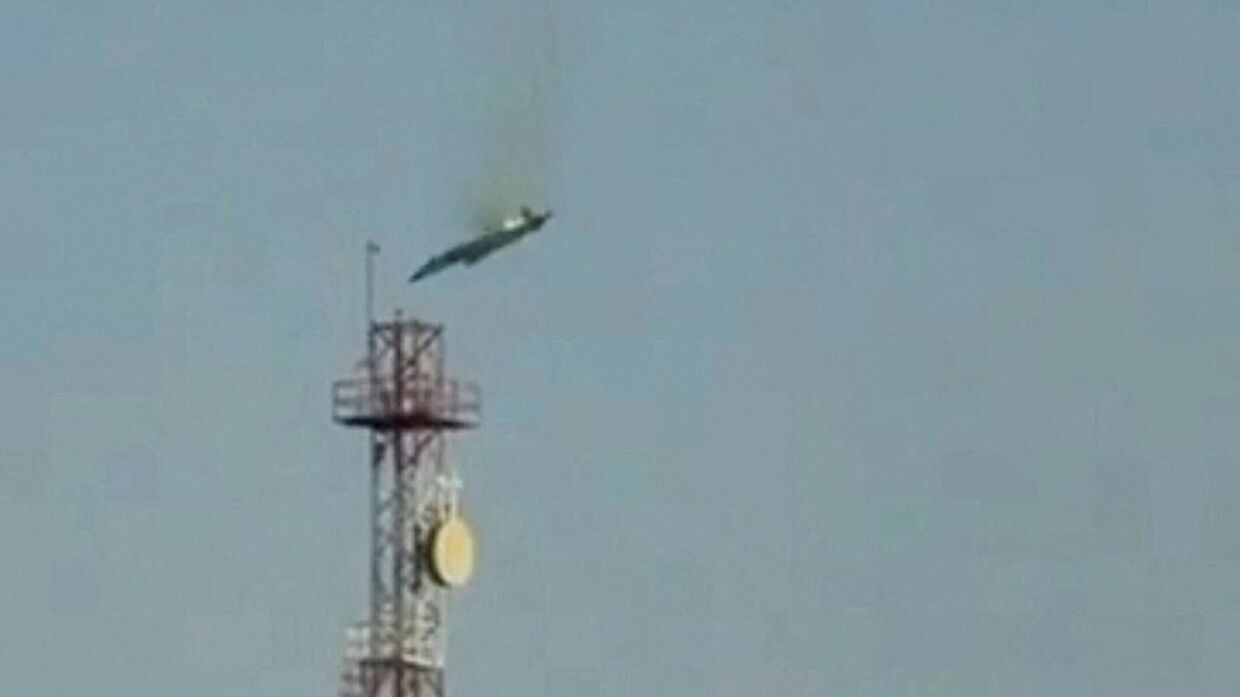 Крушение американского самолета в Кувейте