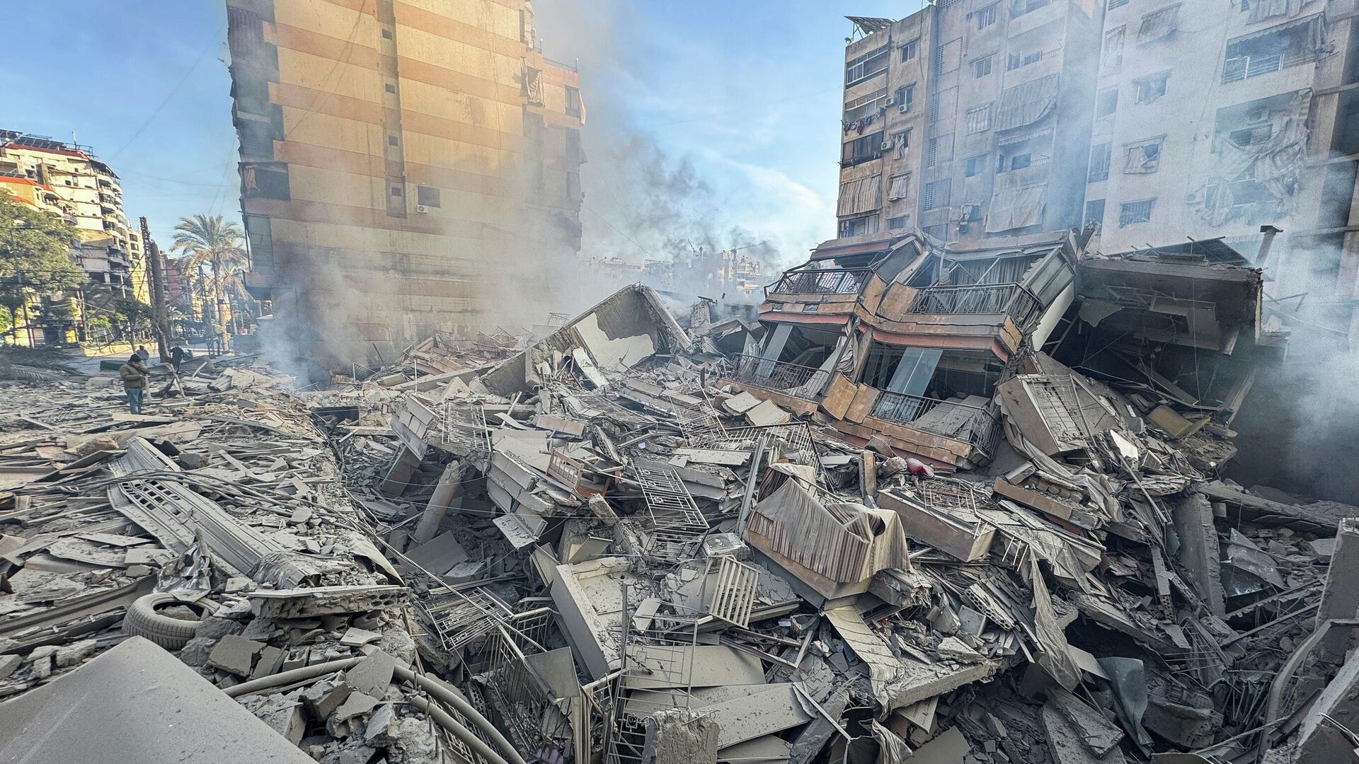 Разрушения в Бейруте, Ливан, 6 марта 2026 года - ИноСМИ, 1920, 07.03.2026