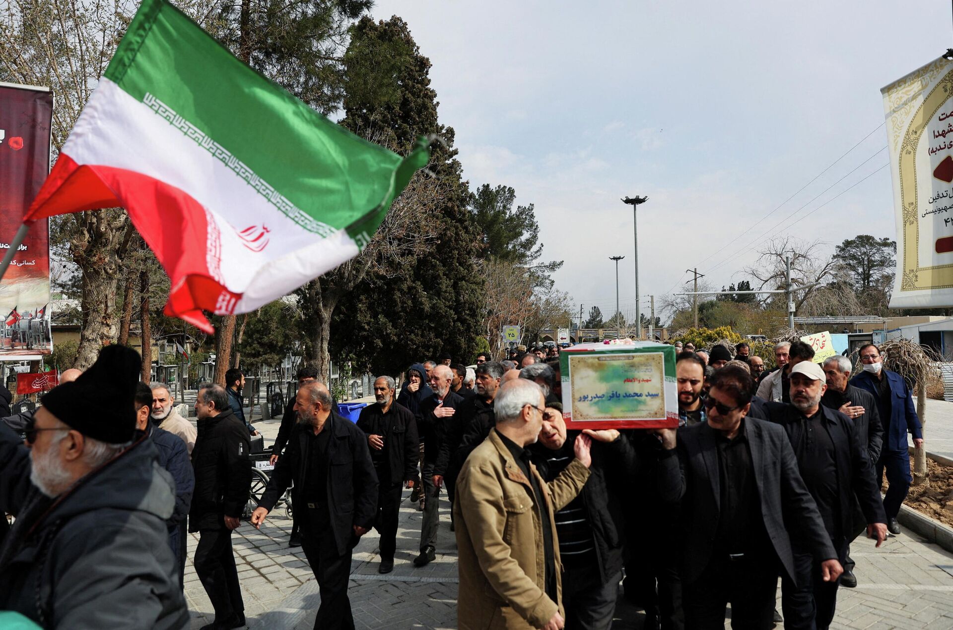 Траурная церемония в Тегеране в память жертв американо-израильских ударов. 9 марта 2026 г. - ИноСМИ, 1920, 23.03.2026