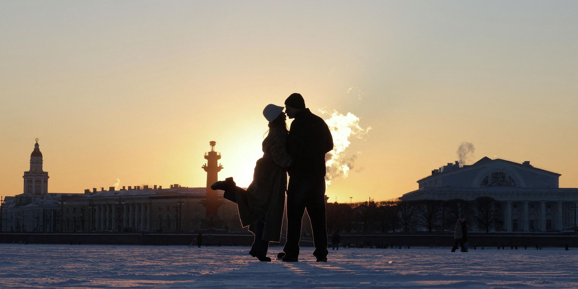 пара на закате  - ИноСМИ, 1920, 15.03.2026