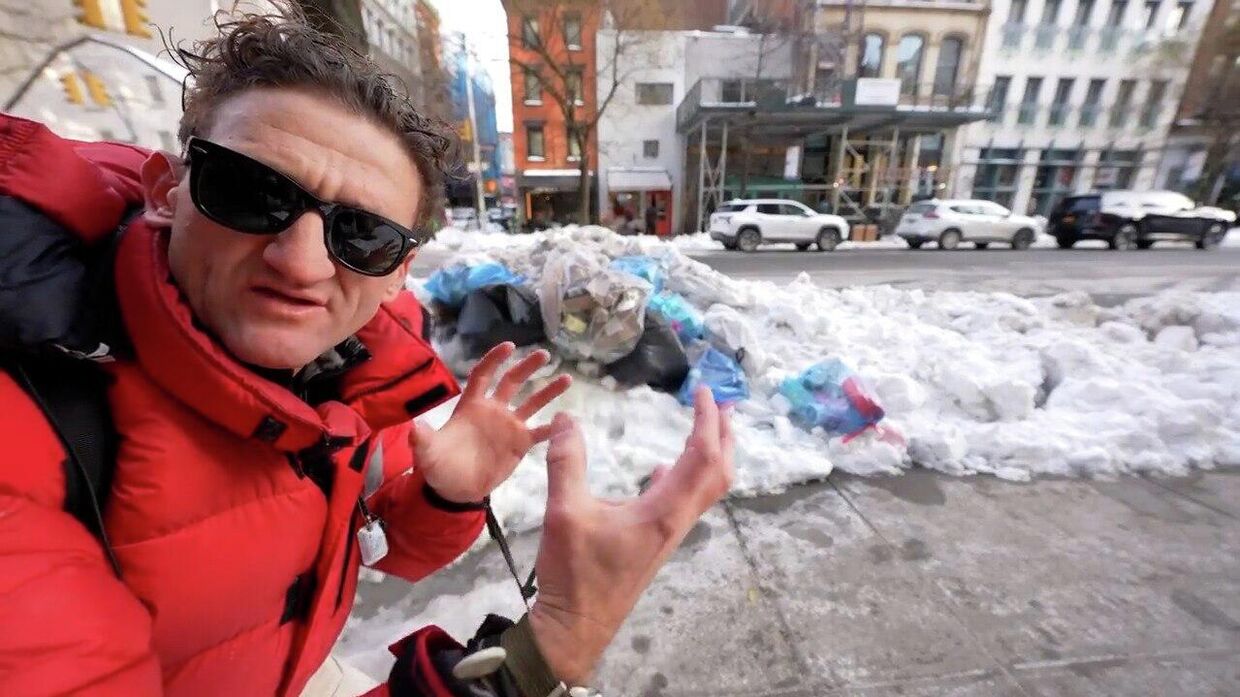 Лабиринт для крыс. Ньюйоркцы показали, как город пережил снегопады