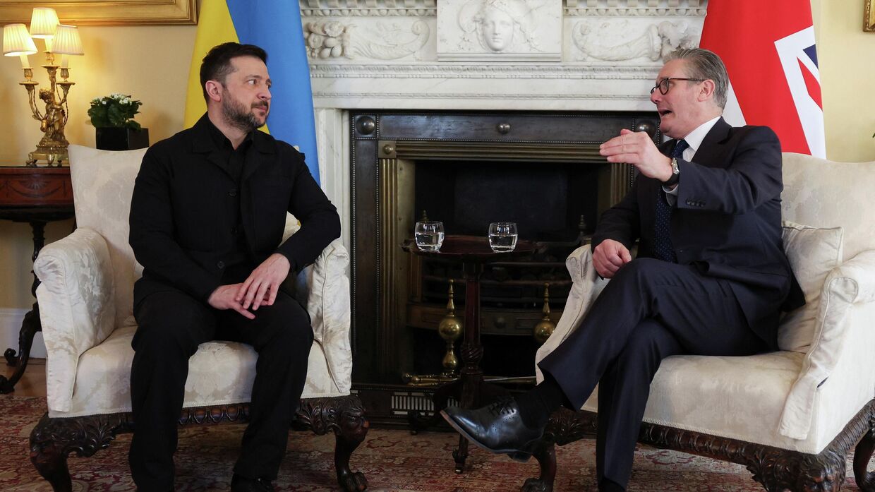 Владимир Зеленский и Кир Стармер на Даунинг-стрит