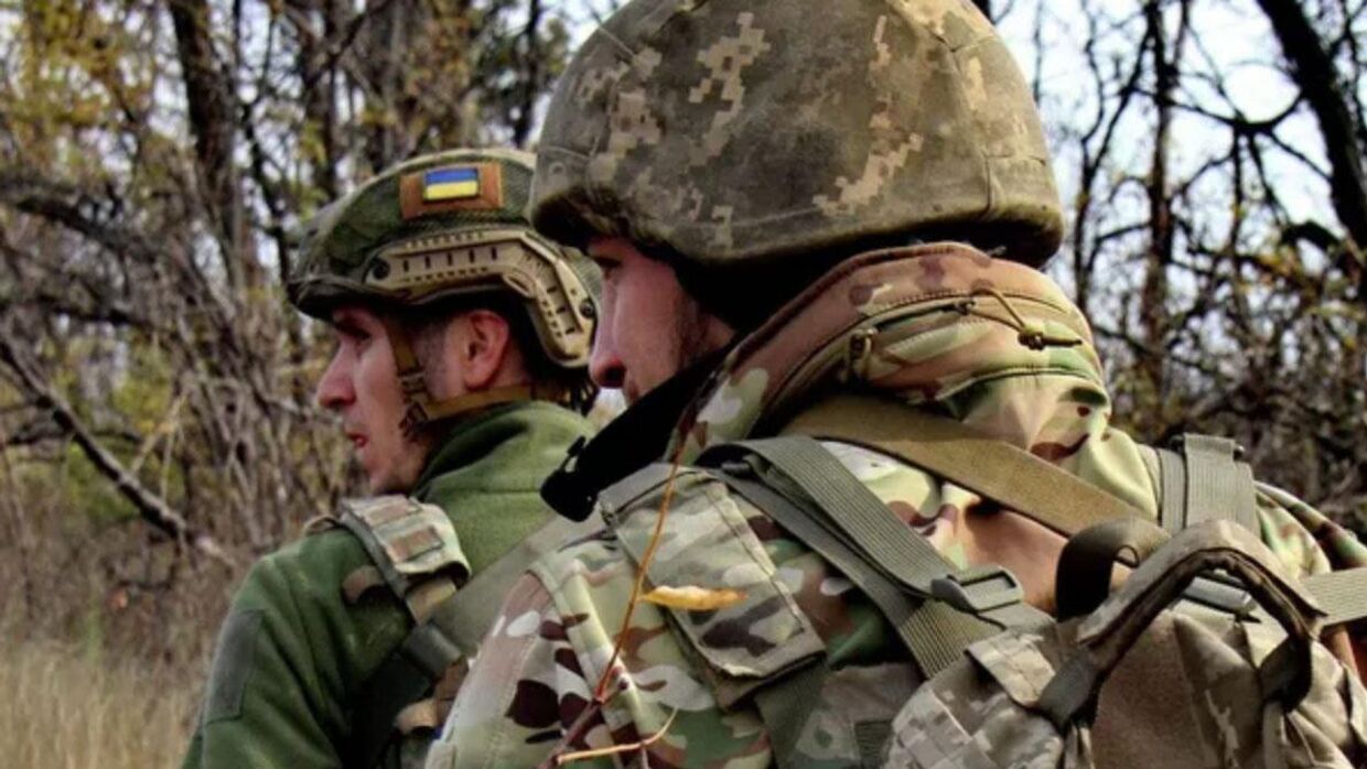 Украинские военнослужащие. Архивное фото