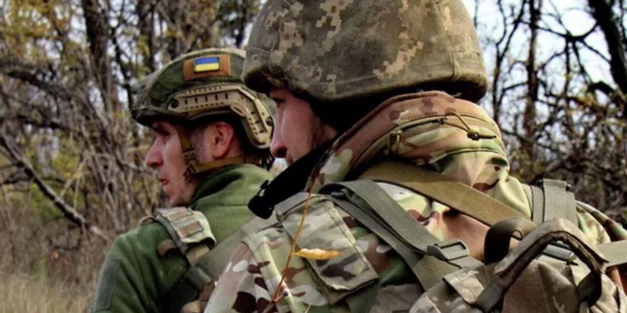 Украинские военнослужащие. Архивное фото