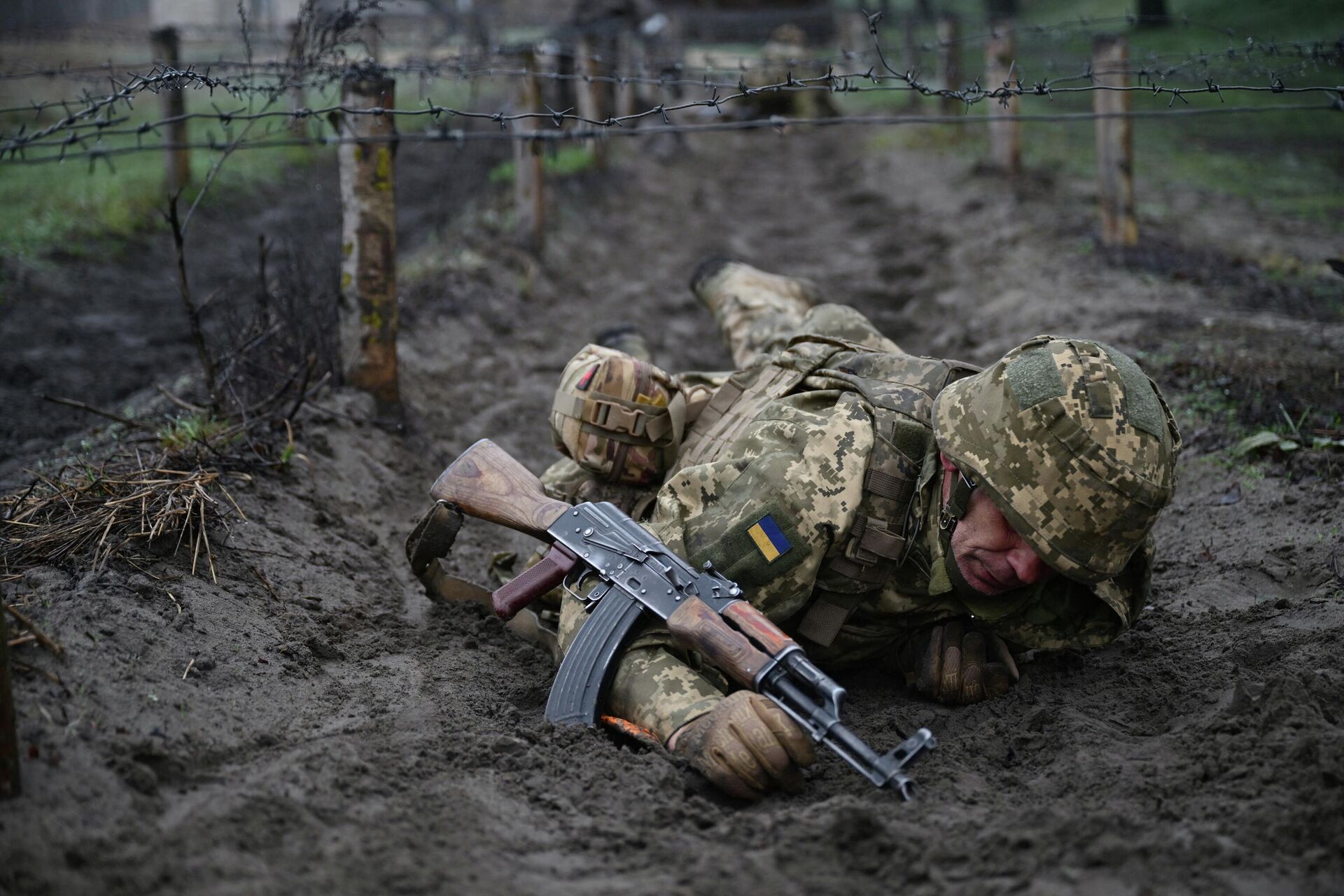 Военная подготовка новобранцев на Украине. Архивная фотография - ИноСМИ, 1920, 07.04.2026