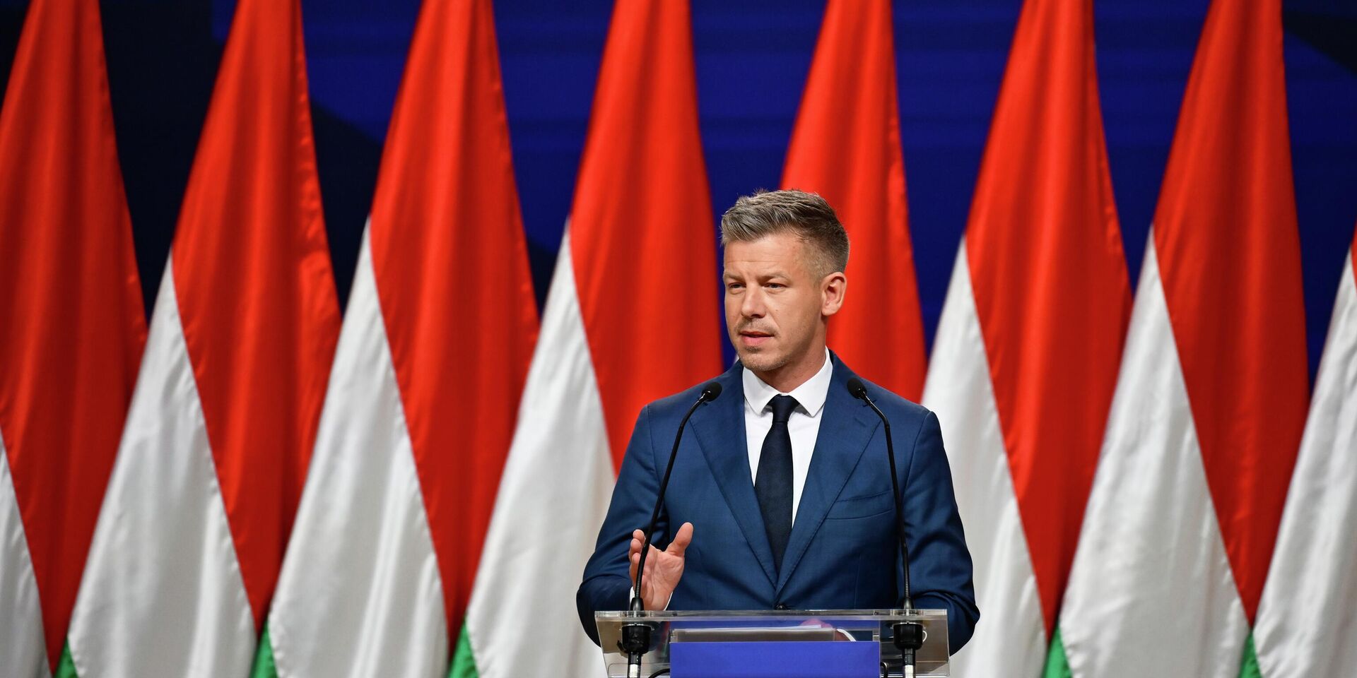 Лидер победившей на парламентских выборах в Венгрии оппозиционной партии Тиса Петер Мадьяр  - ИноСМИ, 1920, 13.04.2026