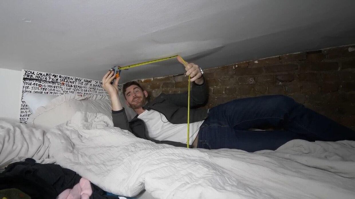 56 сантиметров свободного пространства. Американцы показали свою квартиру