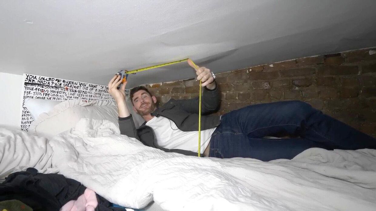 56 сантиметров свободного пространства. Американцы показали свою квартиру