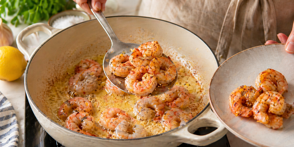 Креветки. Шаг 3