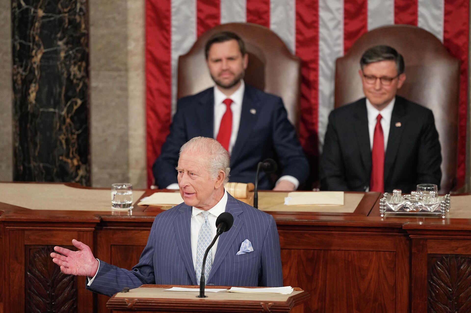 Король Великобритании Карл III выступает с речью в Конгрессе США - ИноСМИ, 1920, 29.04.2026