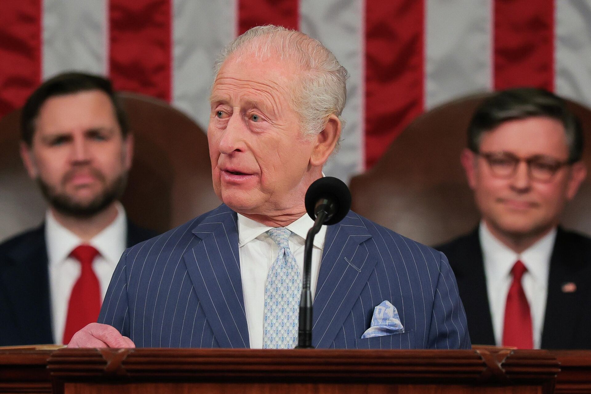 Король Великобритании Карл III выступает с речью в Конгрессе США - ИноСМИ, 1920, 29.04.2026