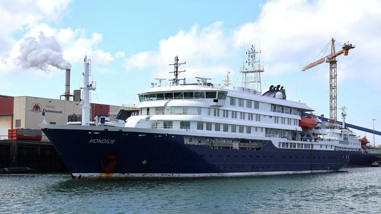 Лайнер MV Hondius. Архивное фото