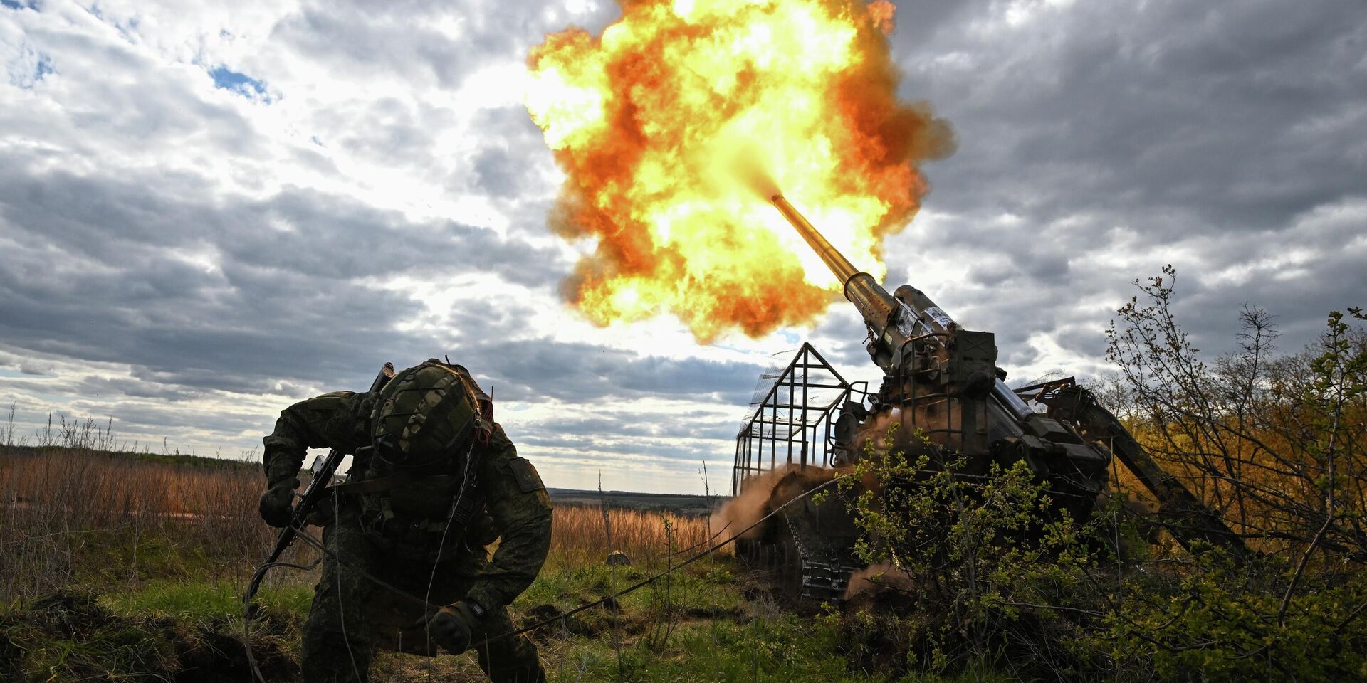 Боевая работа 34-й артиллерийской дивизии на Харьковском направлении СВО - ИноСМИ, 1920, 07.05.2026