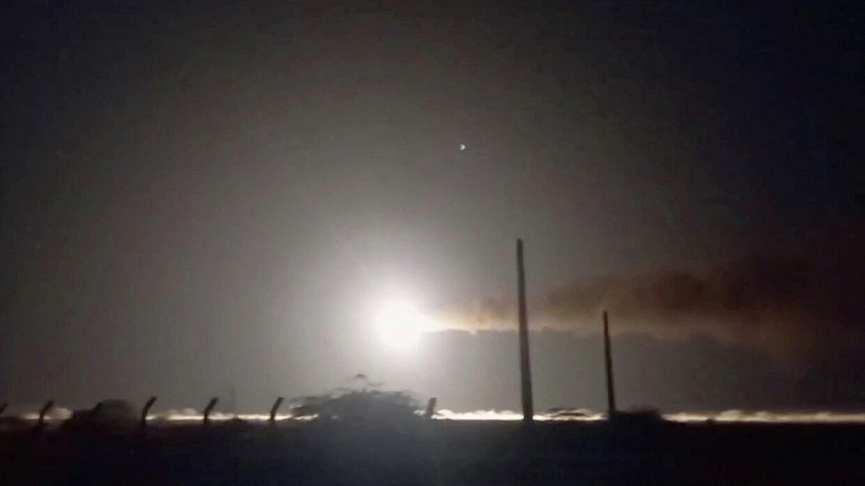 Запуск ракеты с территории Ирана