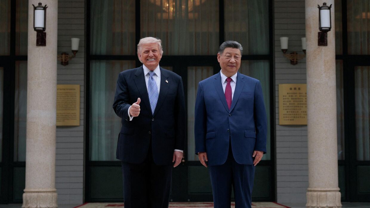Встреча Трампа с Си Цзиньпином. Пекин, 15 мая 2026