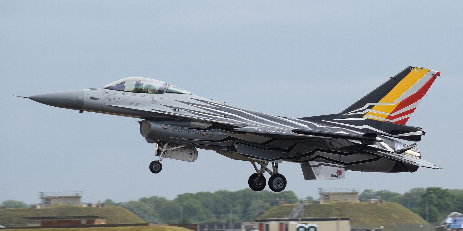 Истребитель F-16AM ВВС Бельгии - ИноСМИ, 1920, 15.05.2026