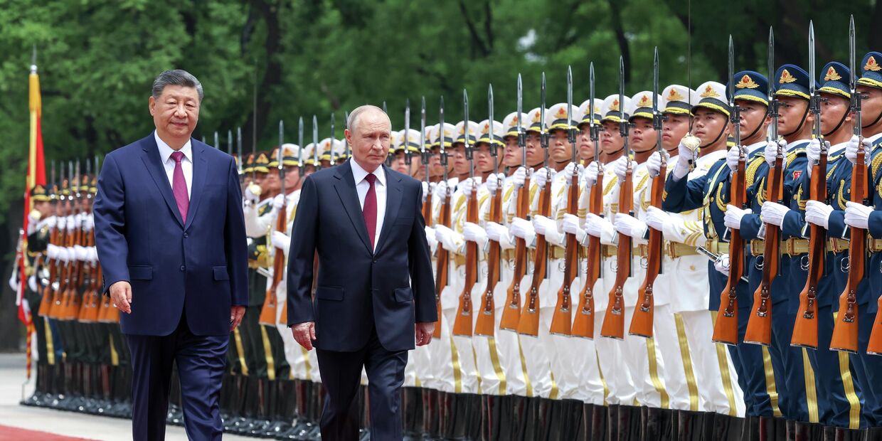 Официальный визит президента РФ Владимира Путина в Пекин