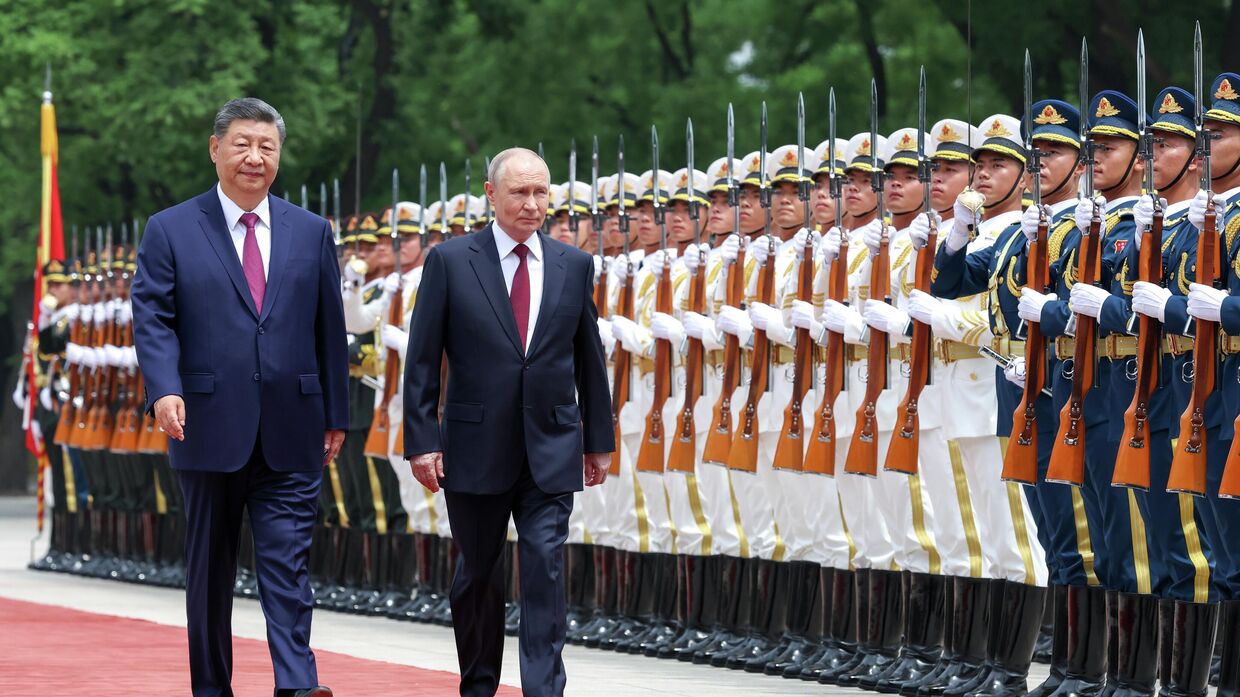 Официальный визит президента РФ Владимира Путина в Пекин