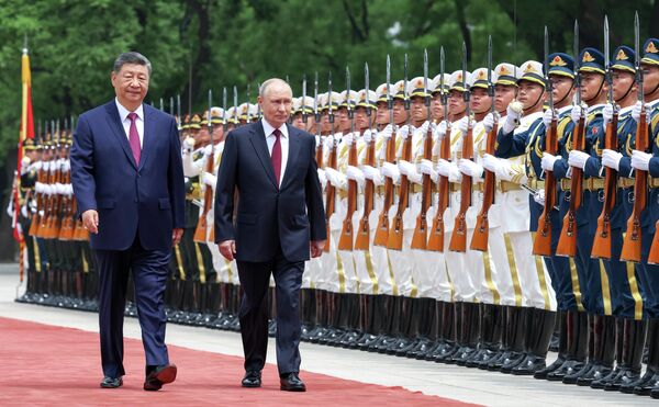 Официальный визит президента РФ Владимира Путина в Пекин