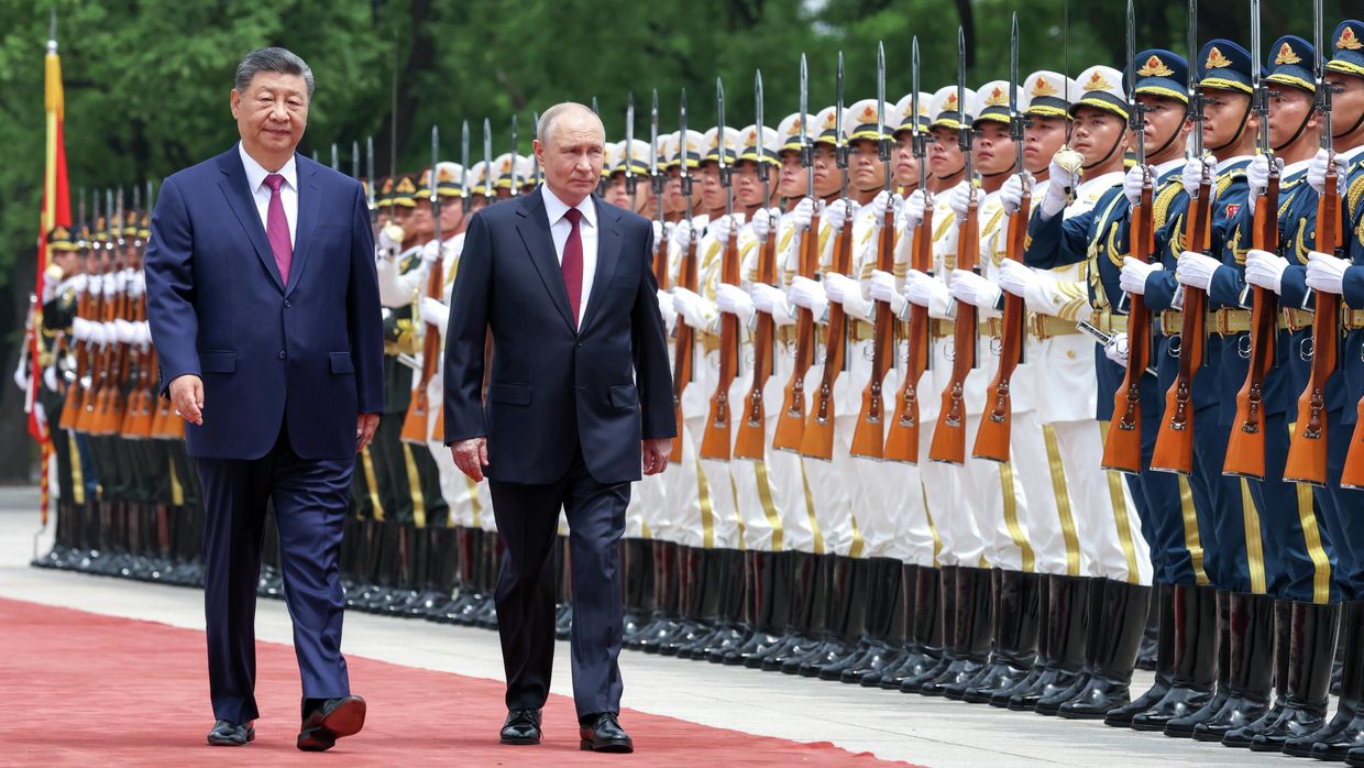 Официальный визит президента РФ Владимира Путина в Пекин