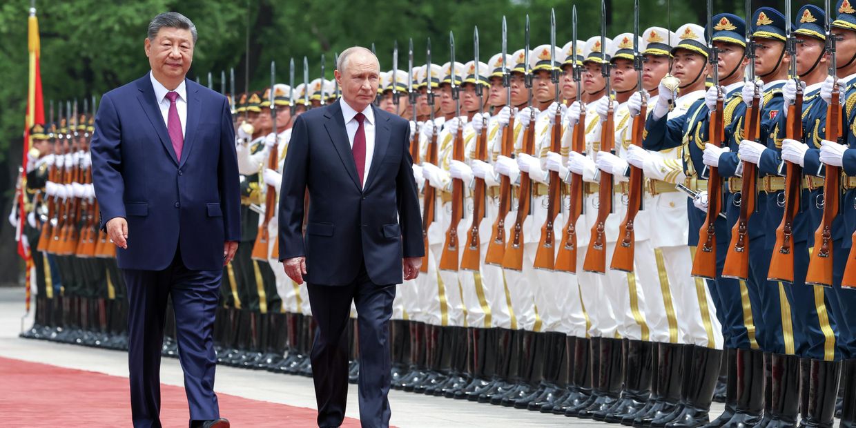 Официальный визит президента РФ Владимира Путина в Пекин