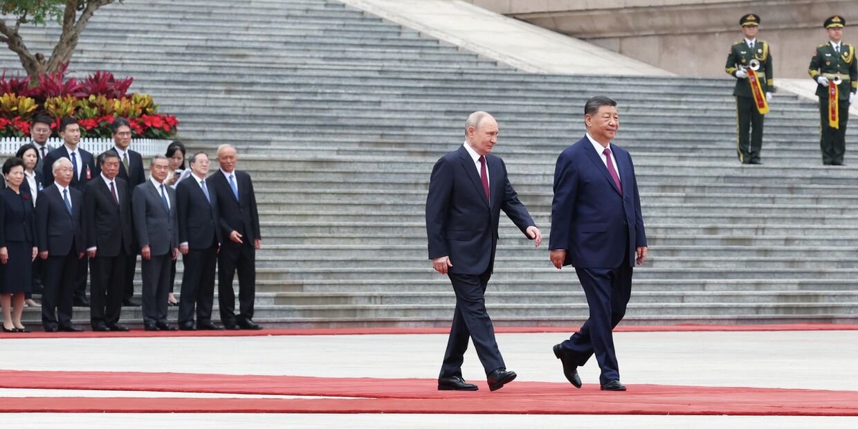 Официальный визит президента РФ Владимира Путина в Пекин
