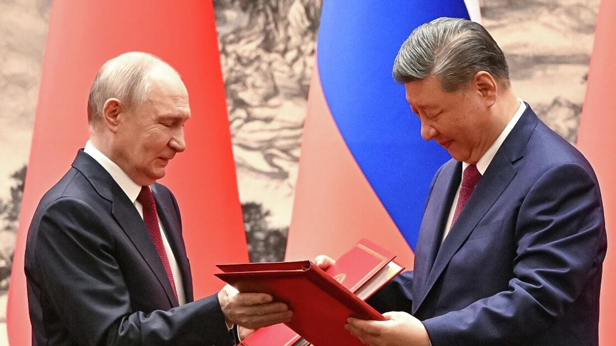 Официальный визит президента РФ Владимира Путина в Пекин
