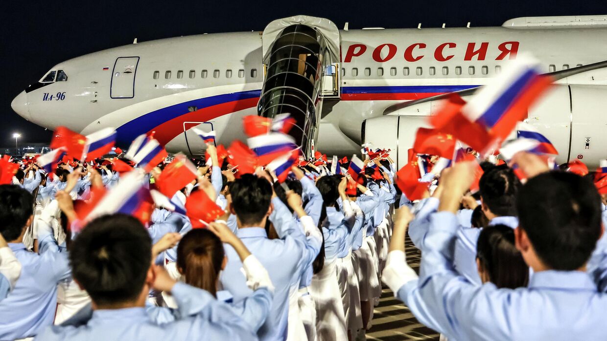 Официальный визит президента РФ Владимира Путина в Пекин