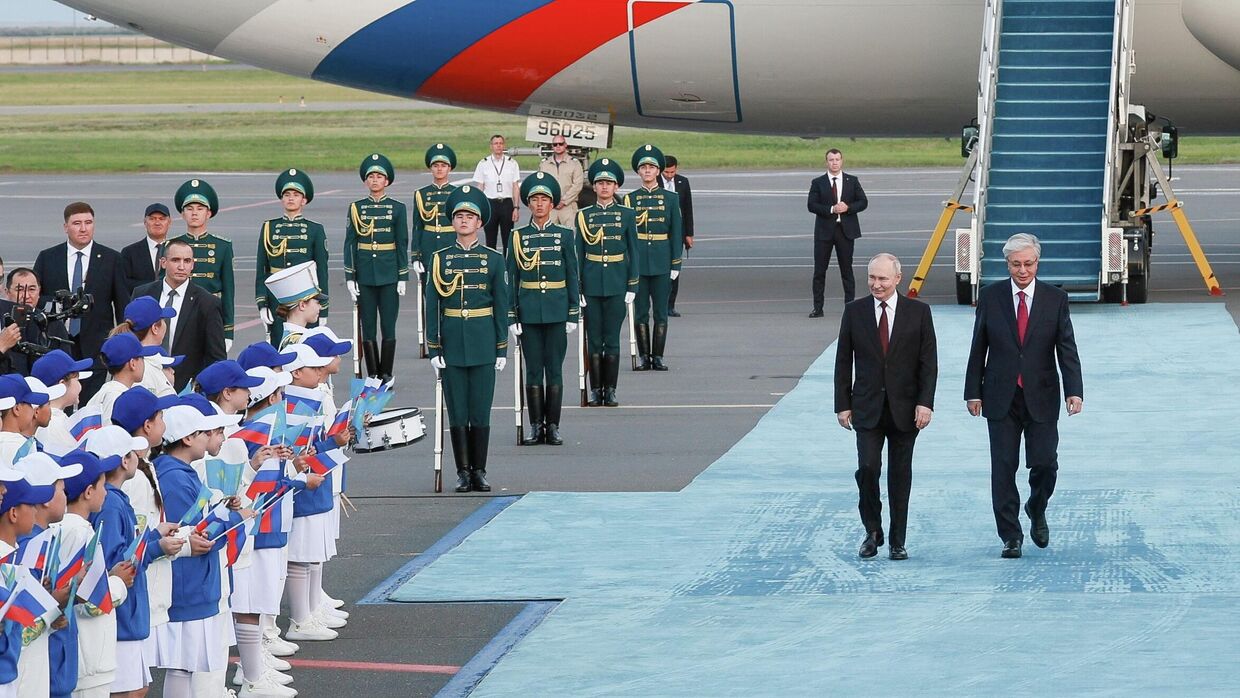 Государственный визит президента Владимира Путина в Казахстан Государственный визит президента Владимира Путина в Казахстан