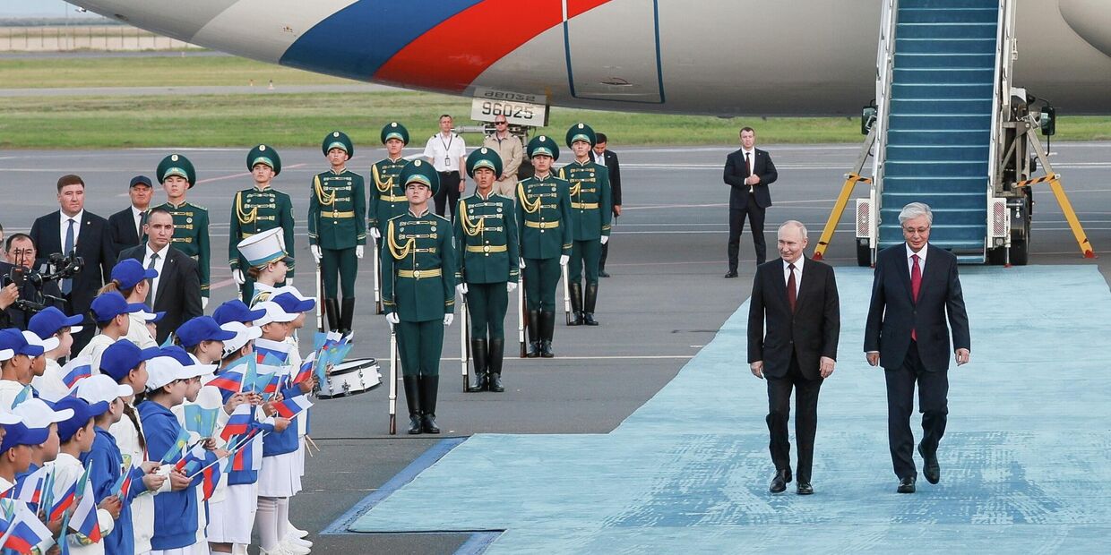 Государственный визит президента Владимира Путина в Казахстан