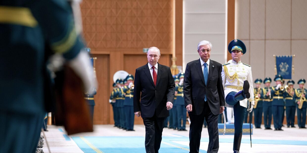Государственный визит президента РФ Владимира Путина в Казахстан