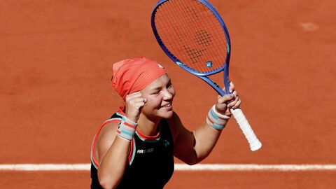 Российская теннисистка Диана Шнайдер на Открытом чемпионате Франции, Ролан Гаррос, Париж, 1 июня 2026 г. 