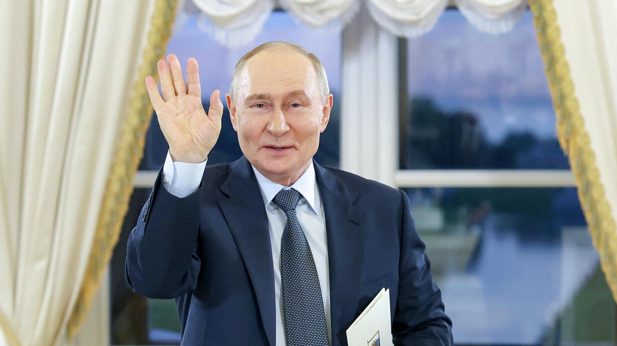 Встреча президента РФ Владимира Путина с руководителями международных информационных агентств